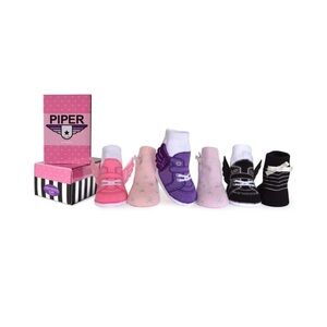 6 pairs TRUMPETTE Piper Girls Baby Socks Size 0-12 months NEW